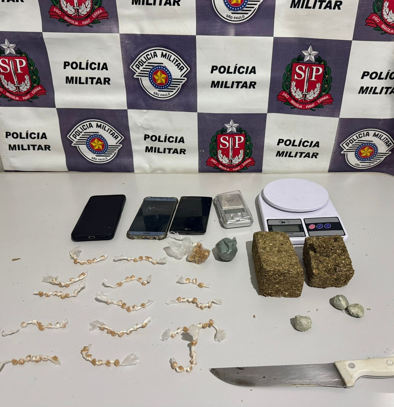 Homem é preso por tráfico de drogas em Santa Cruz das Palmeiras