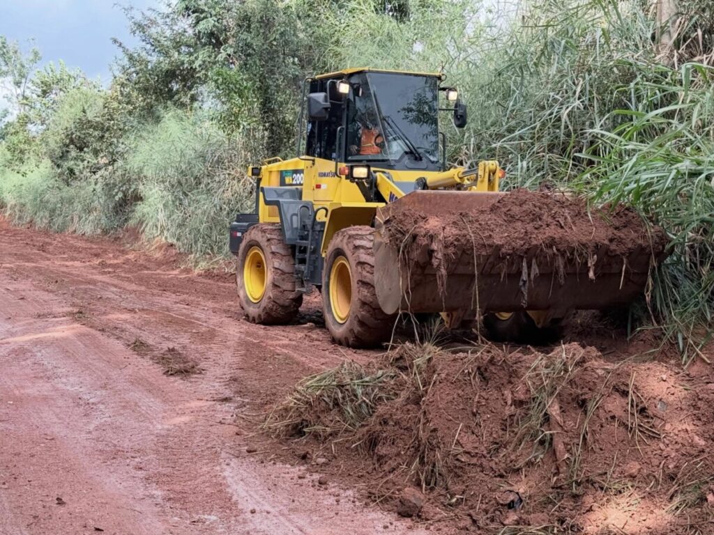 Iniciadas as obras de pavimentação da estrada entre Tambaú e Casa Branca