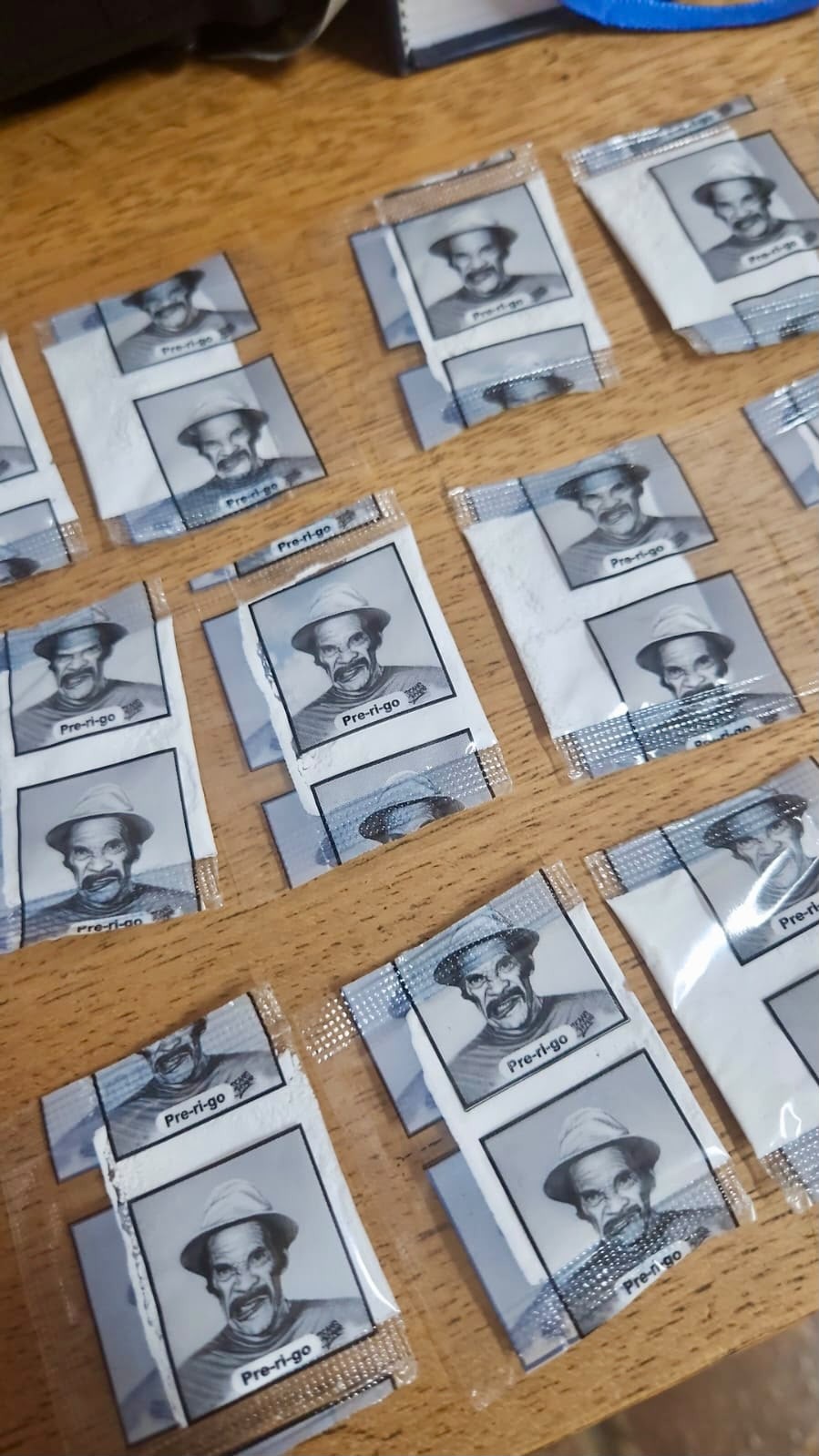 Polícia Civil e Militar apreendem cocaína embalada com a cara do Seu Madruga